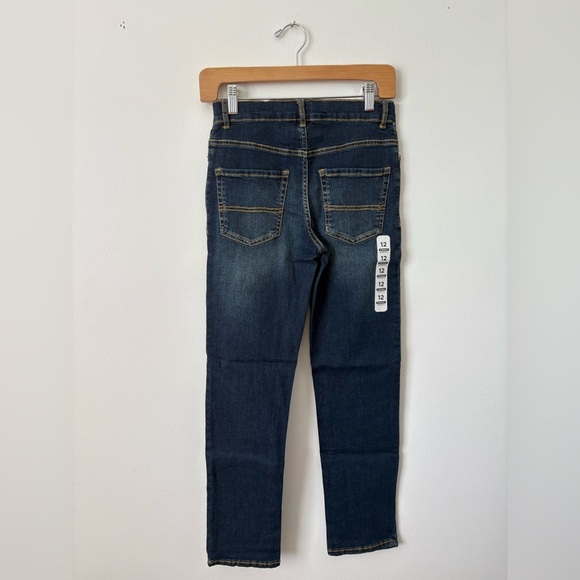 The Children’s Place Stretch Straight Jeans – Dark Wash – Size 12 – NWT - Picture 4 of 4